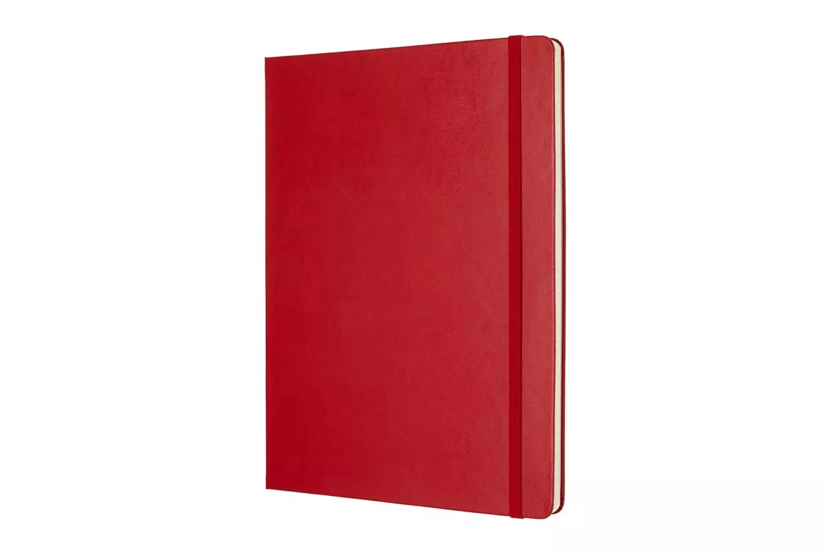 Een Moleskine Ruled Hard Cover Notebook XL Scarlet Red koop je bij Moleskine.nl